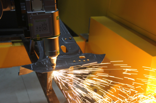 激光切割機切割厚（hòu）板