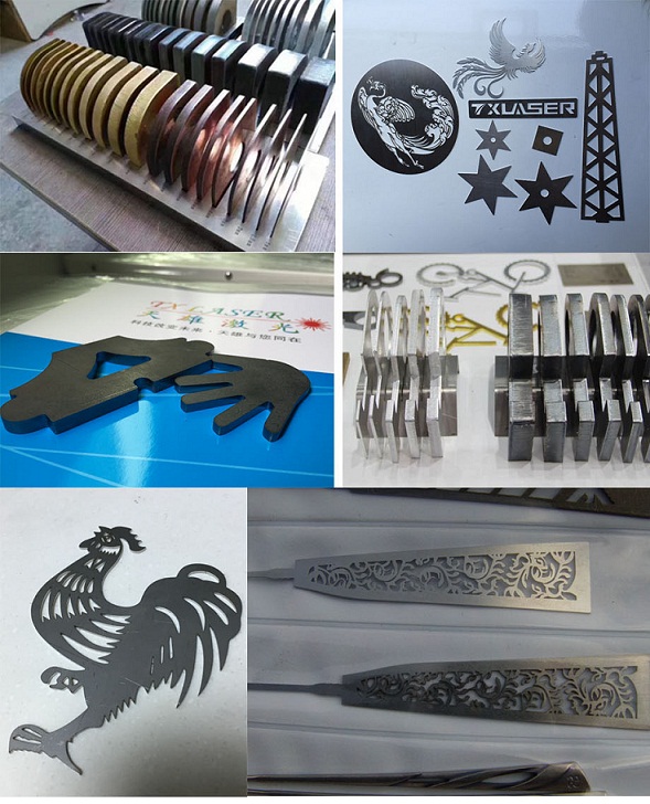 三維機械手(shǒu)激光切割機切割樣品(pǐn)