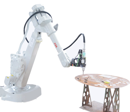 機械手激光切（qiē）割機