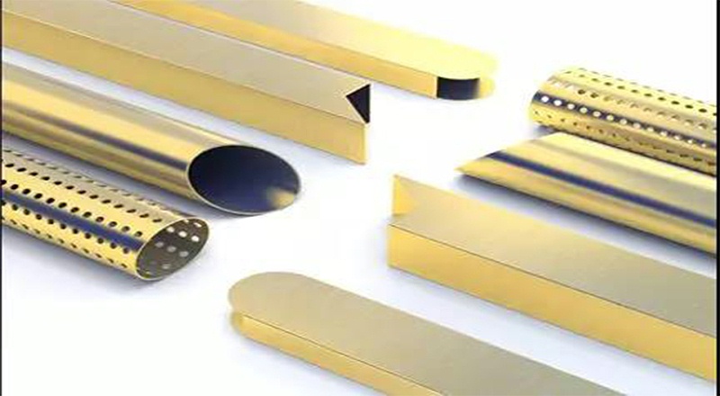 激光切(qiē)割機切割銅材樣品