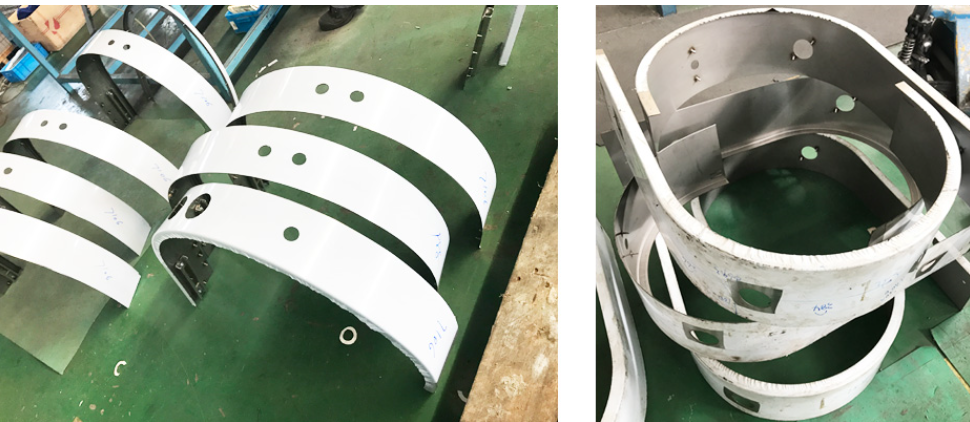 機械手激光切割機（jī）切割（gē）樣品